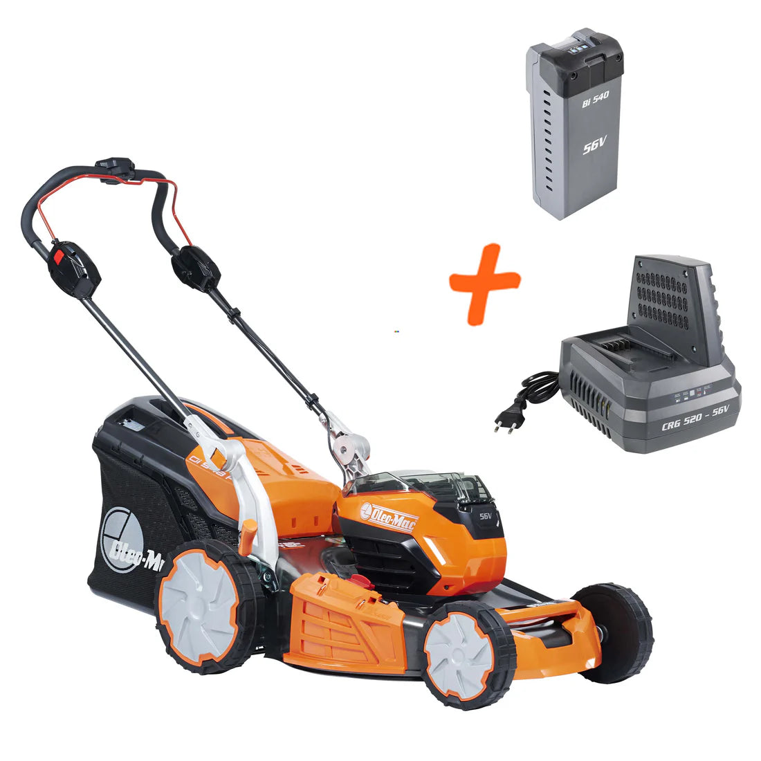Tondeuse KIT Gi 548 P + 1 BATTERIE 4 AH + 1 CHARGEUR - 56V