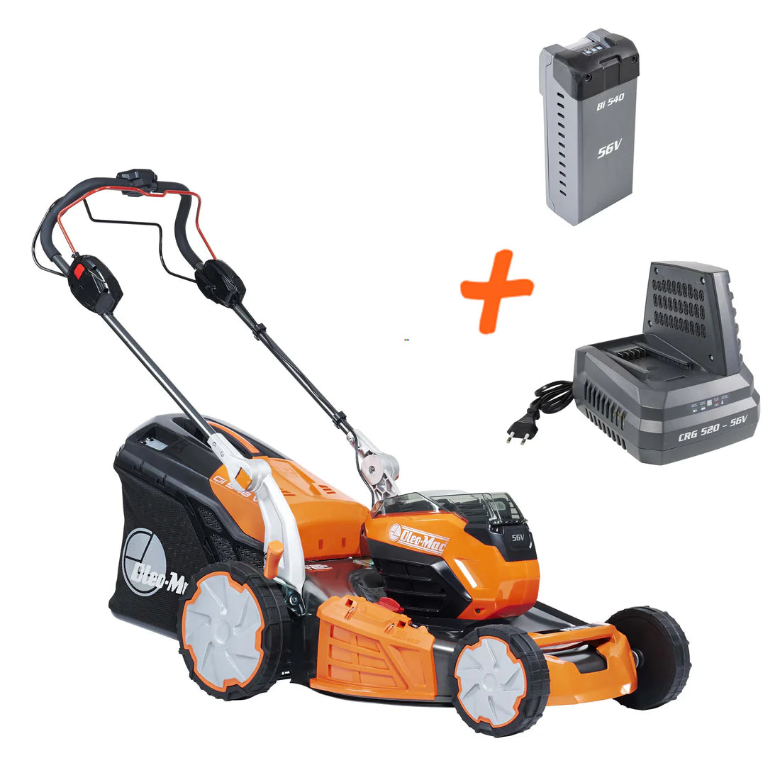 Tondeuse KIT Gi 548 V + 1 BATTERIE 4 AH + 1 CHARGEUR - 56V