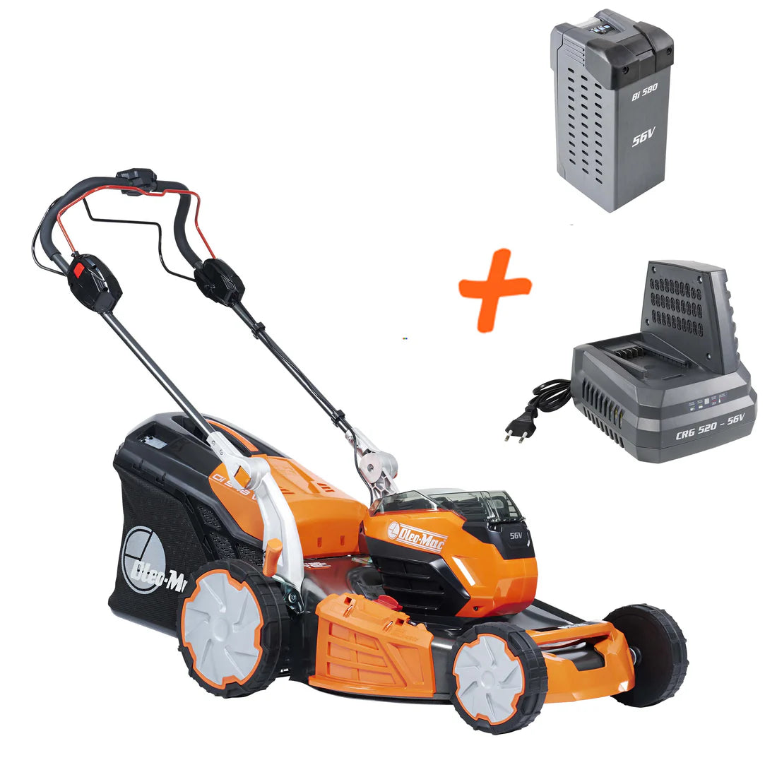 Tondeuse KIT Gi 548 V + 1 BATTERIE 8 AH + 1 CHARGEUR - 56V