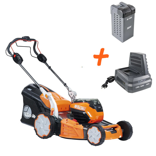 Tondeuse KIT Gi 553 V + 1 BATTERIE 8 AH + 1 CHARGEUR - 56V