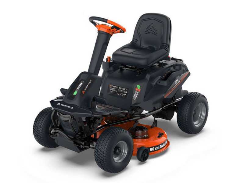 Tondeuse autoportée à batterie Yard Force E559 - 56V/50Ah -éjection latérale et mulching