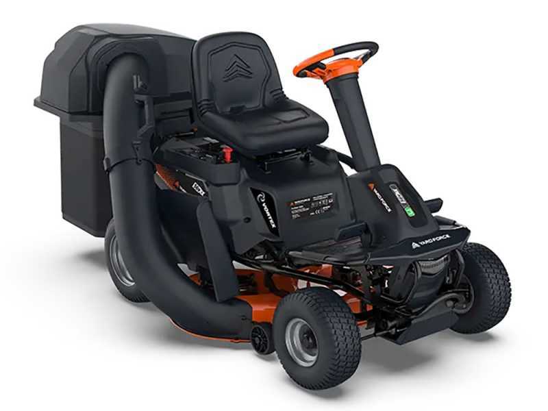 Tondeuse autoportée électrique Yard Force E559 – 56 V / 50 Ah – Éjection latérale, Mulching & Ramassage