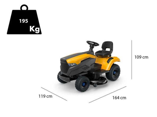 Tondeuse autoportée électrique STIGA Tornado 7108e – 108 cm – 48 V / 64 Ah